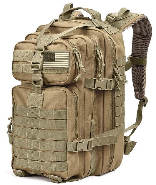 Tru Salute 40L Military Tactical Backpack Large Army 3 Day Assault Pack ...