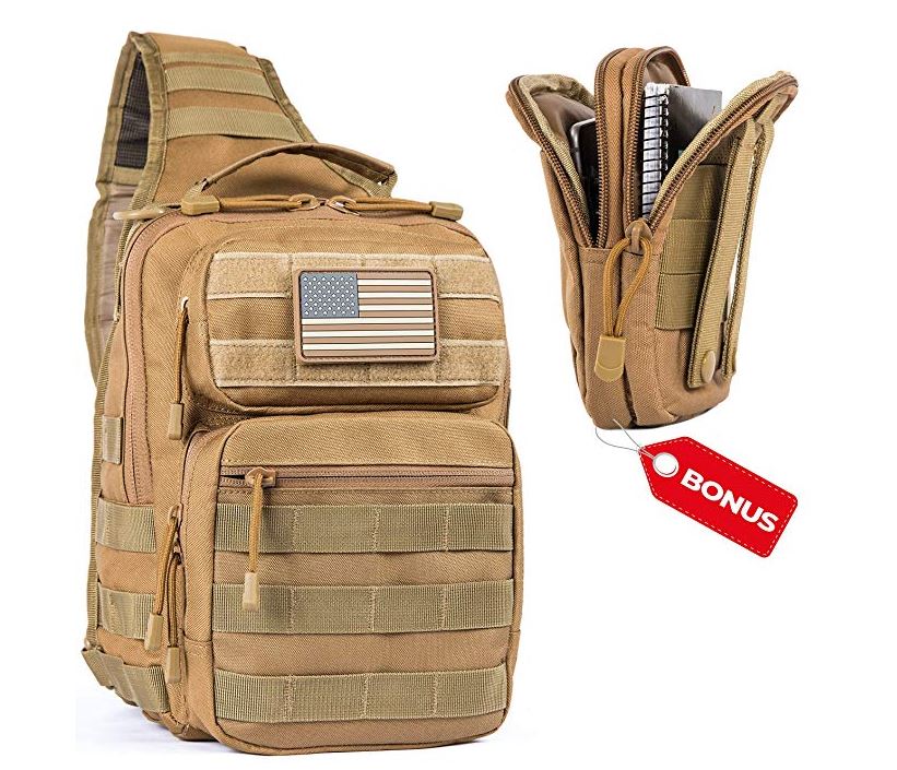 one strap military backpack