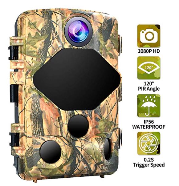 Trail Camera 16mp 1080p Game Camera For Wildlife