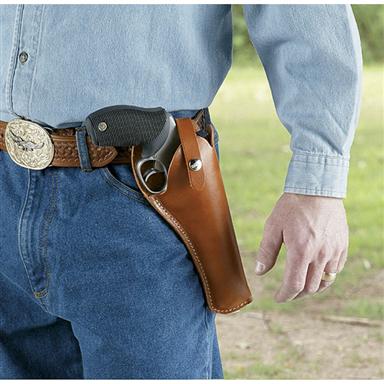 Hunter Crossdraw Leather Holster - Fits medium to large frame double ...