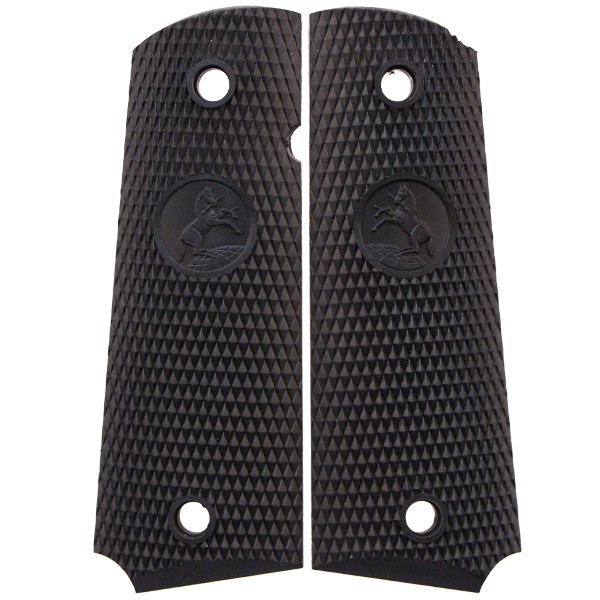 COLT 1911 RUBBER MOLDED GRIP W/HORSE LOGO - EMAIL SPECIALS | Gunwinner