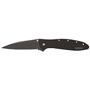 Kershaw 1660CKT Ken Onion Black Leek Folding Knife with SpeedSafe ...